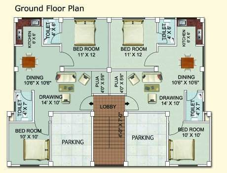 Jay Ram Niwas Adabari Floor plan